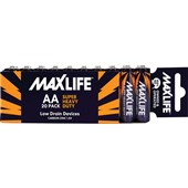 MAXLIFE BATTERY SUPER HEAVY SIZE AA PACK 20
