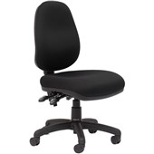 KNIGHT EVO3 OFFICE CHAIR HIGHBACK 3LEVER BREATHE FABRIC LUXE SEAT ASSEMBLED