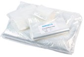 HARVEYS POLY PLASTIC BAG 28MU W375 X H500MM PACK 250