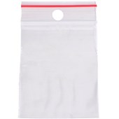 MARBIG PLASTIC BAG RESEALABLE 45MU W40 X L50MM CLEAR PACK 50