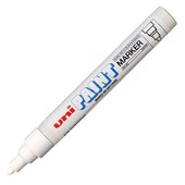 UNI PX20 PAINT MARKER BULLET 28MM WHITE