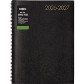 COLLINS BOSTON MID YEAR APPOINTMENT DIARY A5 DAY TO PAGE WIRO 20262027