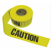 PROCHOICE WARNING TAPE CAUTION W75MM X L100M YELLOW AND BLACK