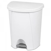 STERILITE STEP ON TIDY 25L WHITE