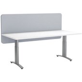 BOYD ACOUSTIC MODESTY PANEL DESK SCREEN L1200 X H600MM LIGHT GREY
