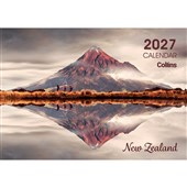 COLLINS WALL CALENDAR A4 NZ LANDSCAPES ODD YEAR