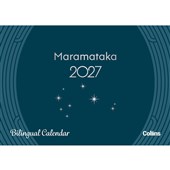 COLLINS WALL CALENDAR A4 NZ BILLINGUAL ODD YEAR
