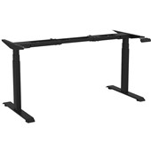 KNIGHT HAVEN ELECTRIC DESK FRAME ONLY BLACK