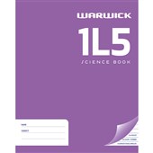 WARWICK 1L5 EXERCISE BOOK SCIENCE 36 LEAF