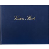COLLINS VB625 VISITORS BOOK W230 X L188MM 64 LEAF ASSORTED