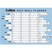 COLLINS WALL PLANNER LARGE W990 X L700MM LAMINATED ODD YEAR