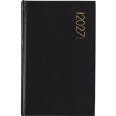COLLINS DIARY 81A W125 X L195MM BLACK DAY PER PAGE ODD YEAR