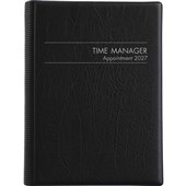COLLINS DIARY MDA51A TIME MANAGER APPOINTMENT BLACK DAY PER PAGE ODD YEAR