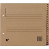 FM INDICIES AZ LEVER ARCH PUNCHED W225 X L195MM KRAFT