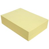 OLYMPIC TOPLESS PAD 7MM RULED A4 100 LEAF YELLOW