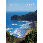 COLLINS DIARY A51 COASTAL SCENES DAY PER PAGE ODD YEAR