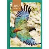 COLLINS DIARY A51 NZ BIRDS ASSORTED DESIGNS DAY PER PAGE ODD YEAR