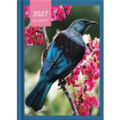 COLLINS DIARY A53 NZ BIRDS WEEK TO VIEW ODD YEAR