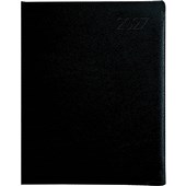 COLLINS DIARY PORTFOLIO 246 X 165MM BLACK DAY PER PAGE WIRO TABBED ODD YEAR