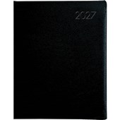 COLLINS DIARY PORTFOLIO 246 X 165MM BLACK WEEK TO VIEW WIRO TABBED ODD YEAR