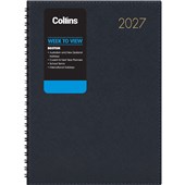 COLLINS DIARY BOSTON A53 NAVY WEEK TO VIEW WIRO ODD YEAR